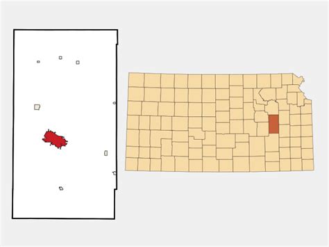 Emporia, KS - Geographic Facts & Maps - MapSof.net