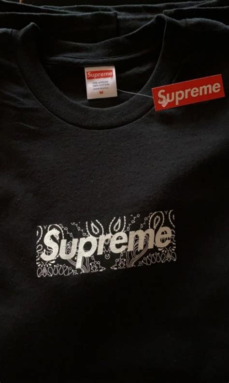 38％割引mお得セット M Supreme Bandana Box Logo Tee Tシャツカットソー半袖袖なし トップスm U Apcom