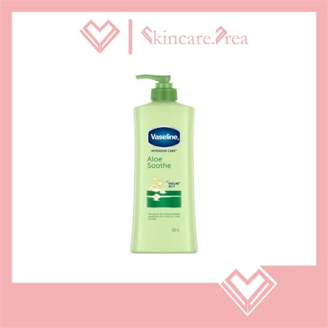 Jual Vaseline Body Lotion Intensive Care Aloe Soothe 400ml Shopee Indonesia