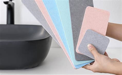 Amazon Niuyichee Set Of Water Absorbent Diatomite Tray