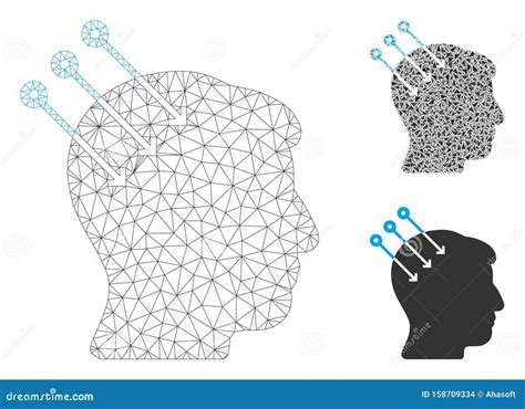 Conectores De Interfaz Neural Modelo De Bastidor De Malla Vectorial E