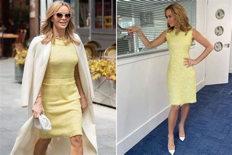 Amanda Holden Strips Completely Naked As She Trades Clothes For