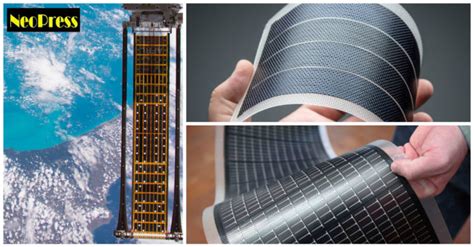 Nasa Tests Flexible Solar Array On Space Station Neopress