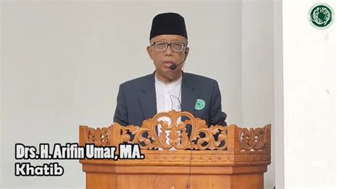 Drs H Arifin Umar Ma Indikator Tradisi Jahiliyyah Youtube