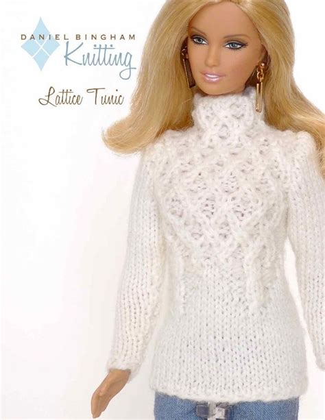 Lattice Tunic Daniel Bingham Design Studio Barbie Knitting Patterns