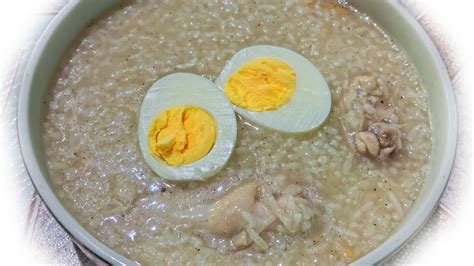 Arroz Caldo Using Glutinous Malagkit Rice How To Cook Arroz Caldo Or