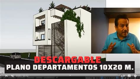 Plano De Apartamentos Para Terreno X M Niveles Listo Para