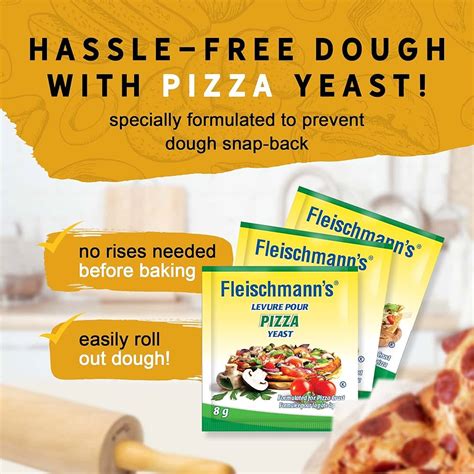 Fleischmann's Pizza Crust Yeast Fleischmann's Instant Yeast, 54% OFF