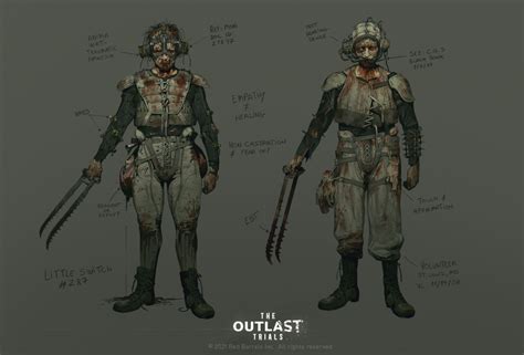 Artstation The Outlast Trials Character Artwork Hugo Richard