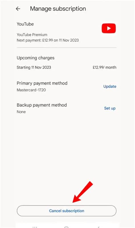 How To Cancel Youtube Premium Subscriptionmembership