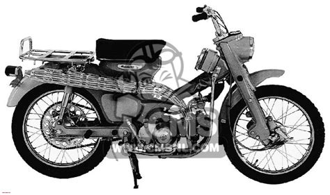 Honda CT90 TRAIL 90 K0 1966 USA Information