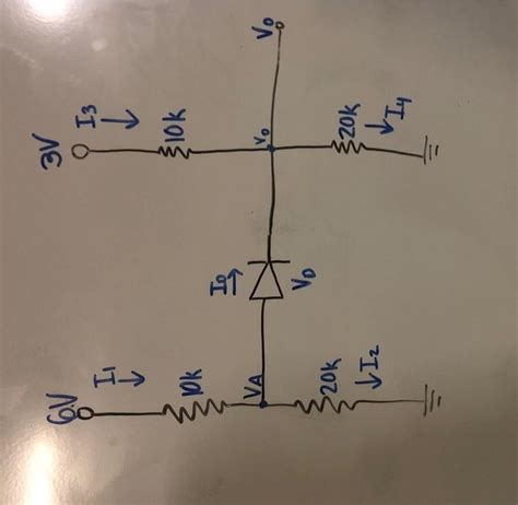 Solved Consider The Circuit Below Assume The Diode Turn On Chegg