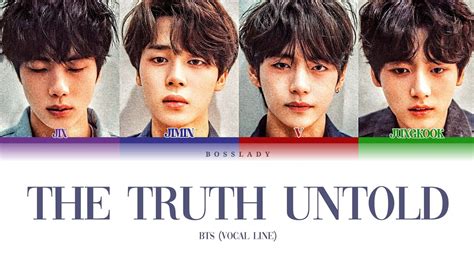 Bts The Truth Untold Feat Steve Aoki Lyrics