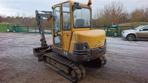 Volvo Ec Mini Digger C W Buckets Greenheath