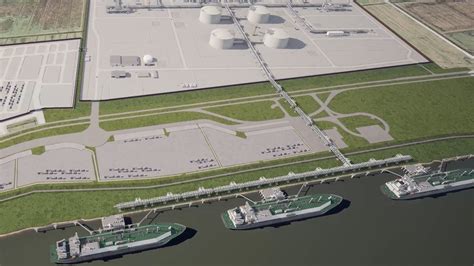 CP2 LNG Export Terminal Louisiana USA