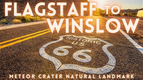 Flagstaff To Winslow Arizona Route 66 Road Trip Youtube