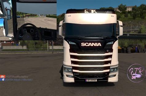 Big Sunshield For Scania S R Next Gen X Tuning Mod Ets Mod