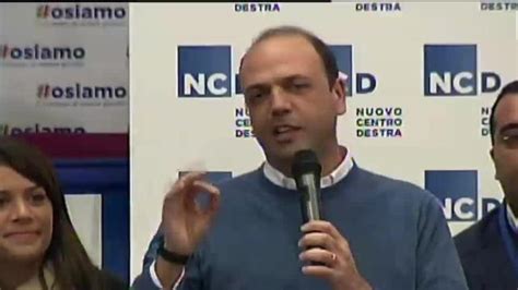 Alfano Si Scordino Di Fare Una Legge Elettorale Senza Di Noi E Contro