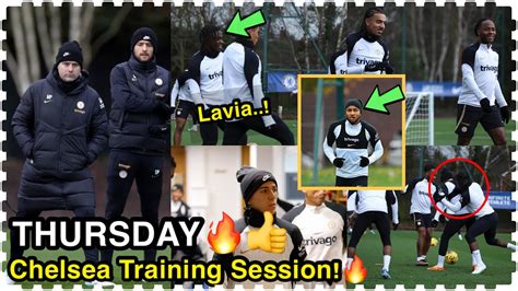 Nkunku Romea Lavia Involved Pochettino Ruthless Training Continues