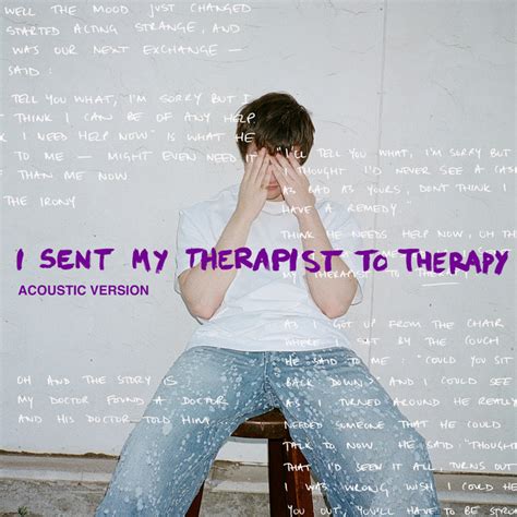 I Sent My Therapist To Therapy Acoustic Single De Alec Benjamin