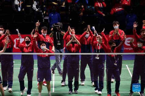 China Beats Japan To Claim Th Sudirman Cup Title People S