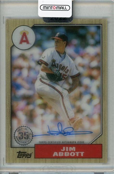 ミントモール MINT 浦和店 2022 Topps Clearly Authentic California Angels Jim