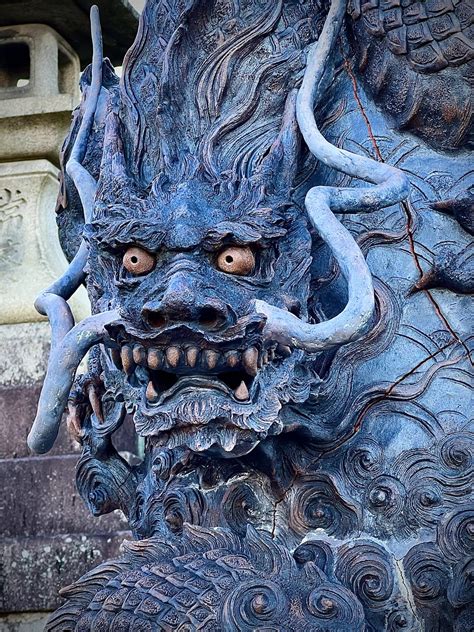 The Blue Dragon Of Kiyomizu Dera Alo Japan