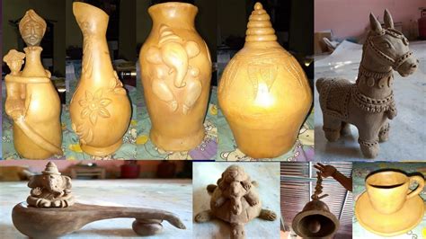 All Type Of Terracotta Craft Video Make Showcase Work At Home