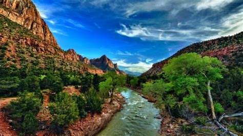 American Zion National Park scenery Stock Photo 02 free download