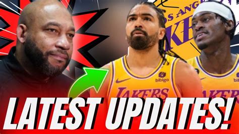 BREAKING NEWS LAKERS NEWS TODAY LOS ANGELES LAKERS UPDATES LAKERS