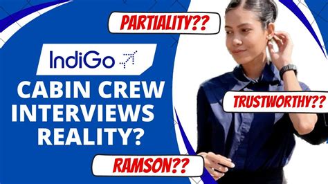 Indigo Cabin Crew Interview Experience Important Message Indigo