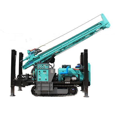 Drilling Depth Meter Crawler Pneumatic Rotary Water Well Drilling