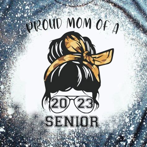 Proud Mom Of A 2023 Senior Svg Etsy