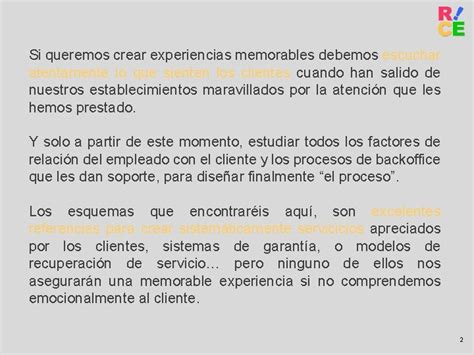 Herramientas Para Crear Experiencias Memorables Radical Customer Experience