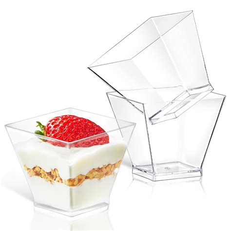 Qeirudu 2 Oz Mini Dessert Cups