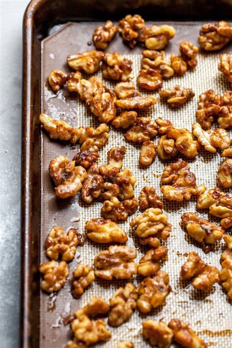 Easy Candied Walnuts Two Peas And Their Pod