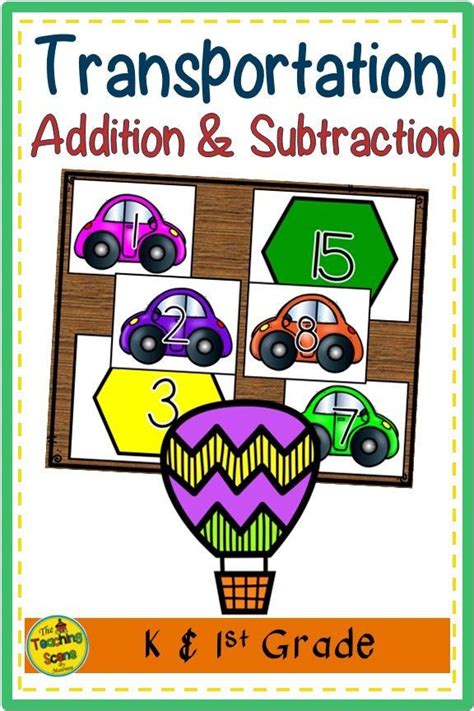 Transportation Build Addend Addition Subtraction Number