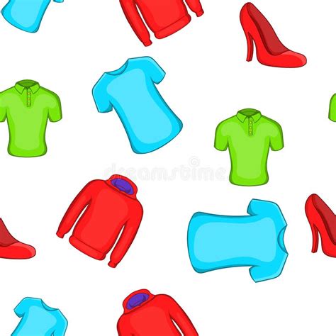 Types Of Clothes Icons Set Outline Style Stock Vector Illustration