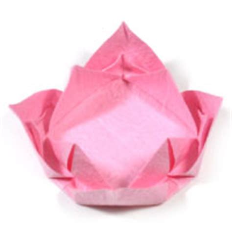 How to make origami lotus flowers