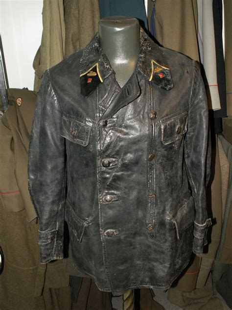 Soviet Ww2 Tank Crew Uniform Leather