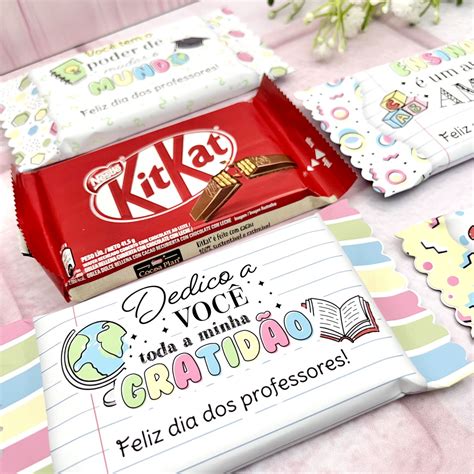 Dia Dos Professores Kitkat Personalizado Elo