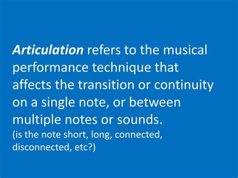 articulation powerpoint    id
