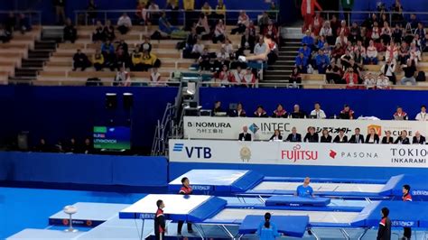 Top 5 Male 2019 Trampoline World Championships Optional Routines Youtube