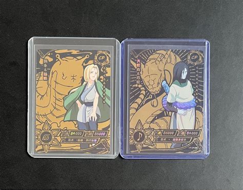 Naruto Kayou Cards CP Tsunade Orochimaru Hobbies Toys Toys Games