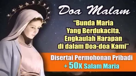 Bunda Maria Yang Berdukacita Engkaulah Harapan Di Dalam Doa Kami