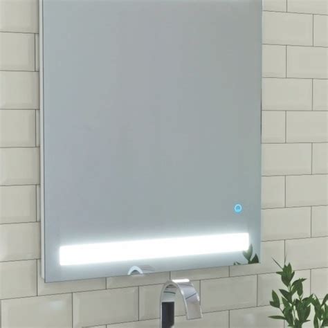 Espelho Luz Iluminação Led Touch Embutida 50x70cm Vb914d Leroy Merlin