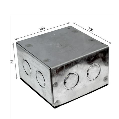 CAJA EMT 100X100X65 A 11 TAPA Y EMPQ CTS ROVI