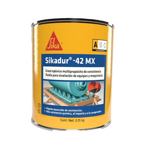 SIKADUR 42 MX A B C 27KG MORTERO EPÓXICO PARA NIVELACIÓN DE EQUIPOS