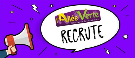 Le Csc De L All E Verte Recrute Un E Animateur Trice R F Rent E Enfance