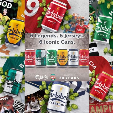 Brand New Liverpool Carlsberg Jersey Design Full Complete Set Beer And